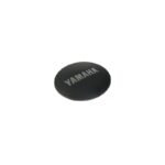 Cache moteur Yamaha logo argent