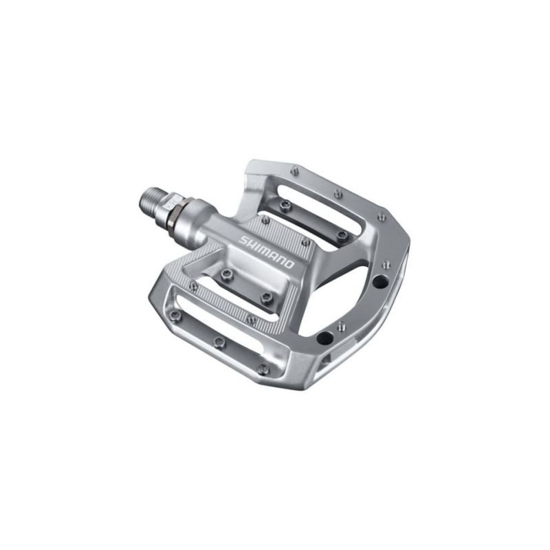 pedales-plates-shimano-pd-gr-500-argent.jpg Pedales Shimano Gr500 Argent – Image 1